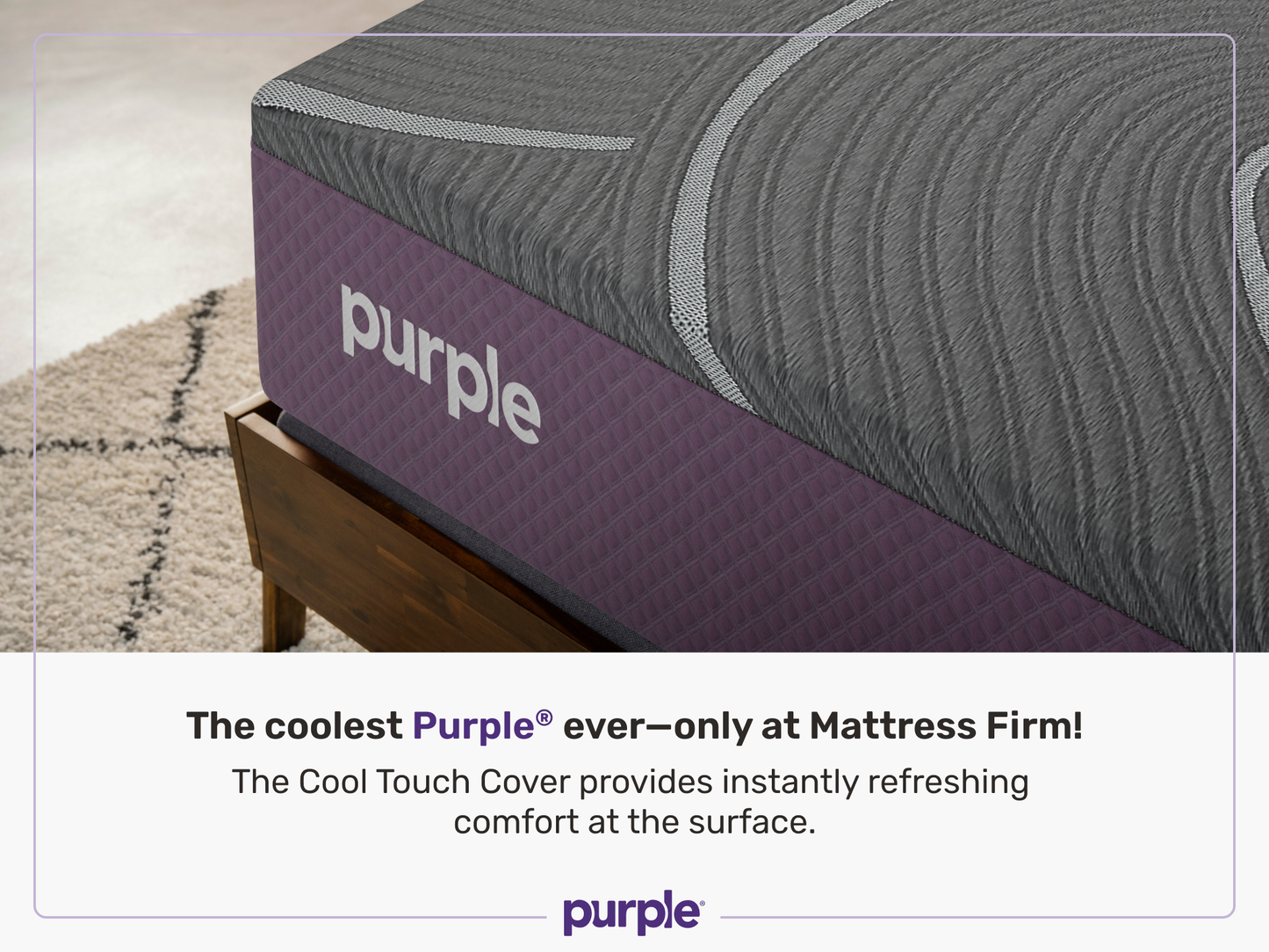 Purple RestorePlus™ Cool Touch 13" Firm Hybrid Mattress