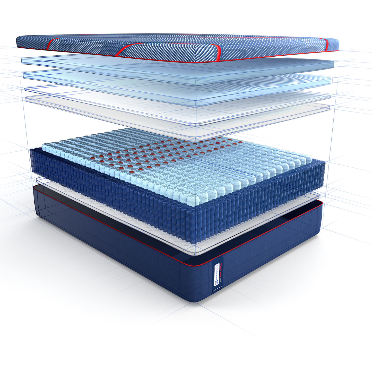 All New! Sealy Posturepedic® Elite Hybrid High Point II 14" Firm Mattress