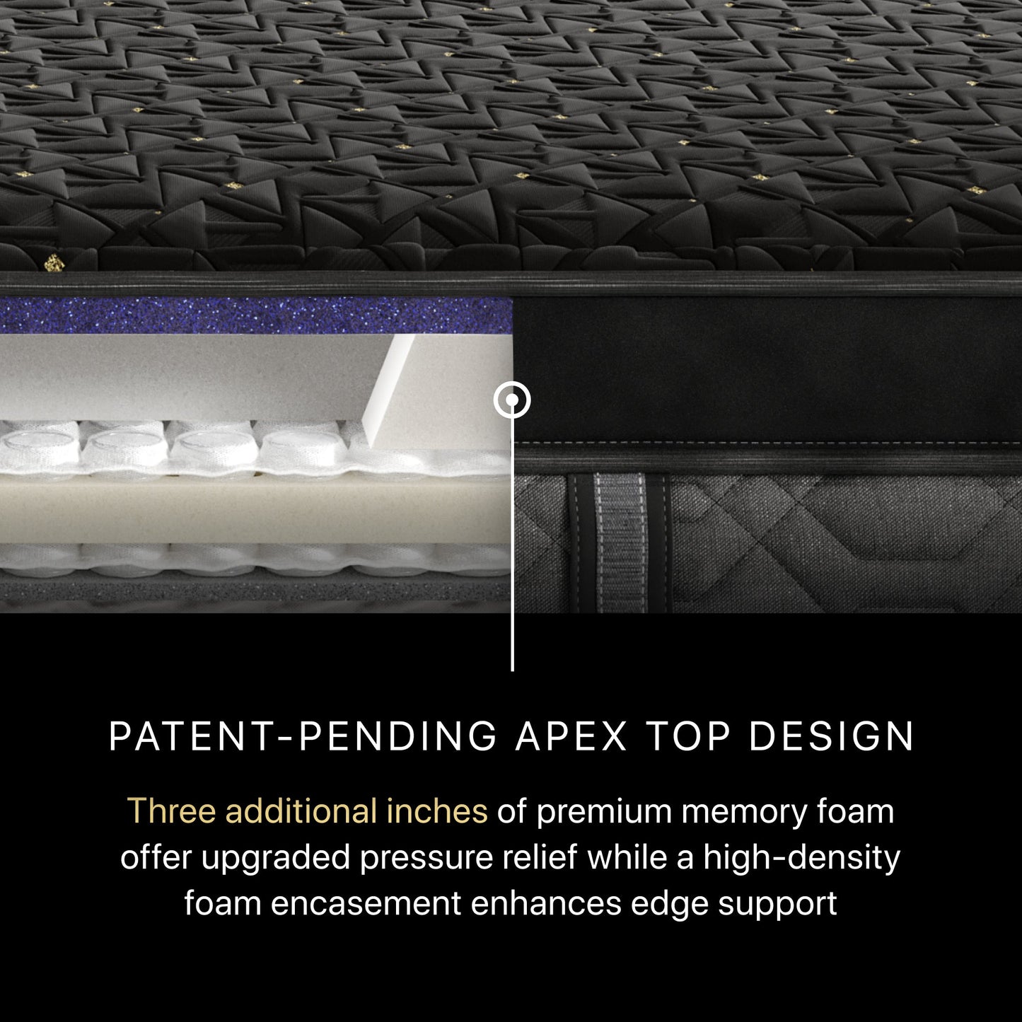 Beautyrest Black® Series Four Plush Apex Hybrid 16" Mattress