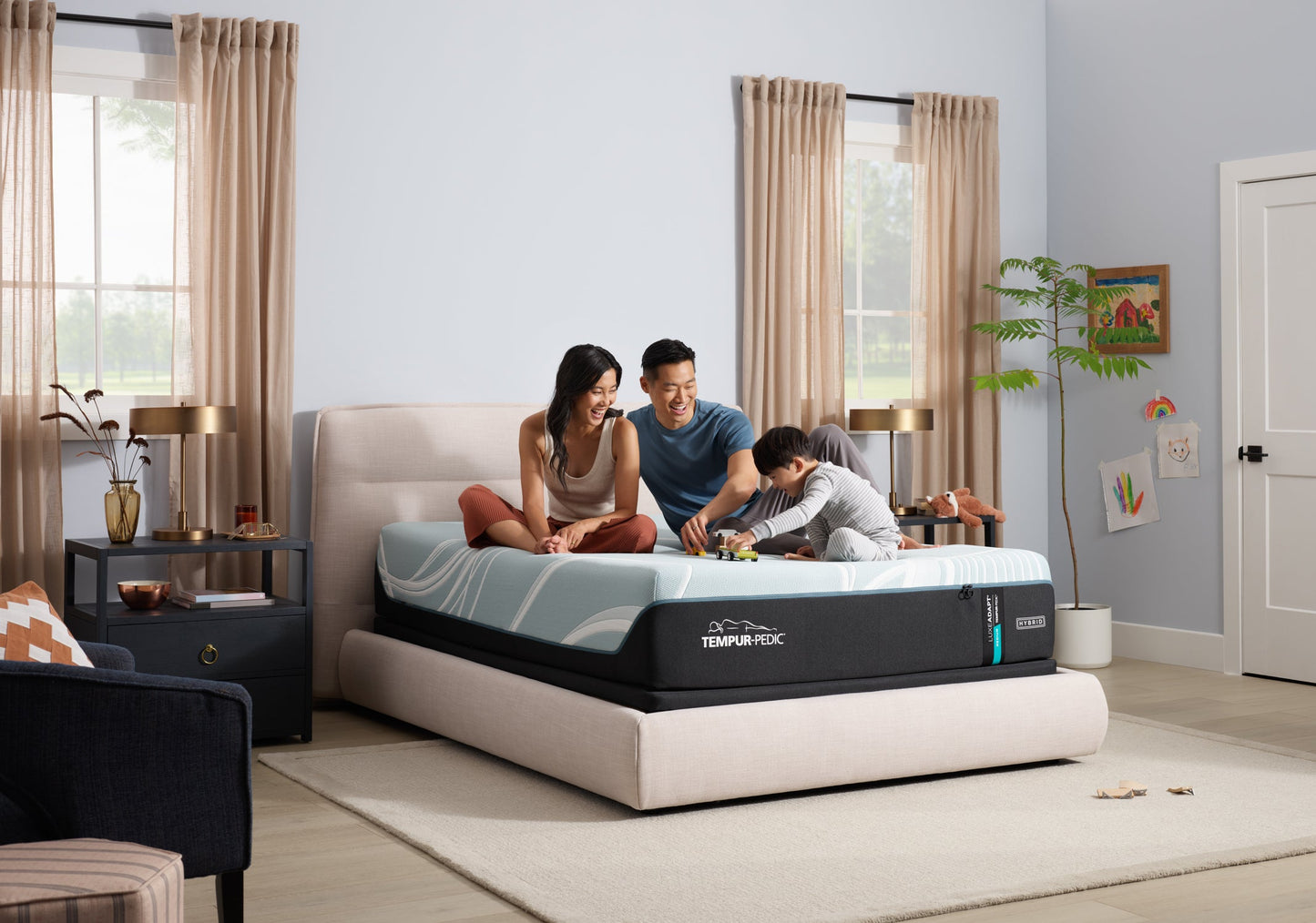 ALL NEW! 2024 Tempur-Pedic TEMPUR-LuxeAdapt® 13" 2.0 Medium Hybrid Mattress