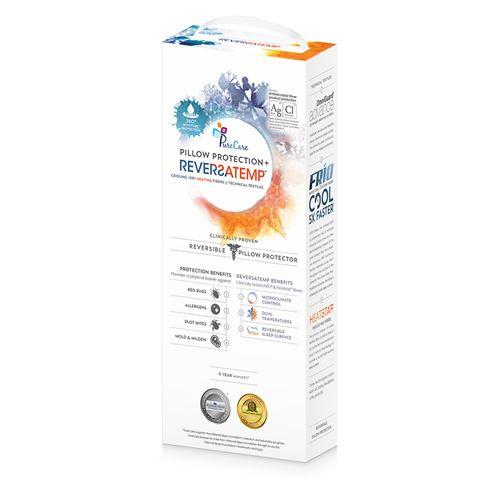 PureCare ReversaTemp Pillow Protector Packaging