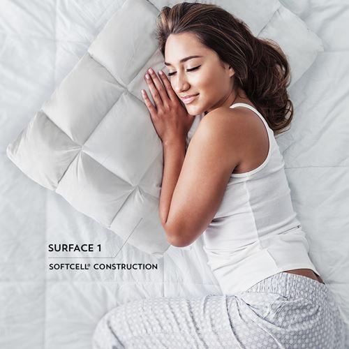 PureCare SUB-0° SoftCell Chill Reversible Hybrid Pillow Lady Sleeping Surface 1