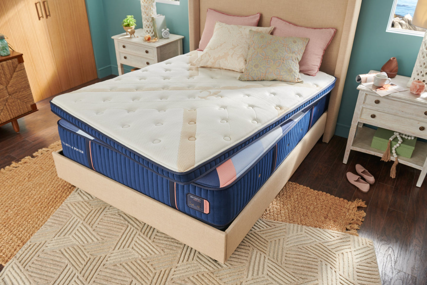 Stearns & Foster Reserve® Duet 17" Firm Euro Pillow Top Mattress