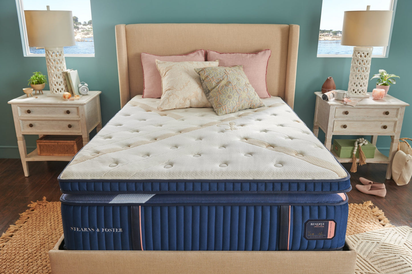 Stearns & Foster Reserve® Duet 17" Firm Euro Pillow Top Mattress