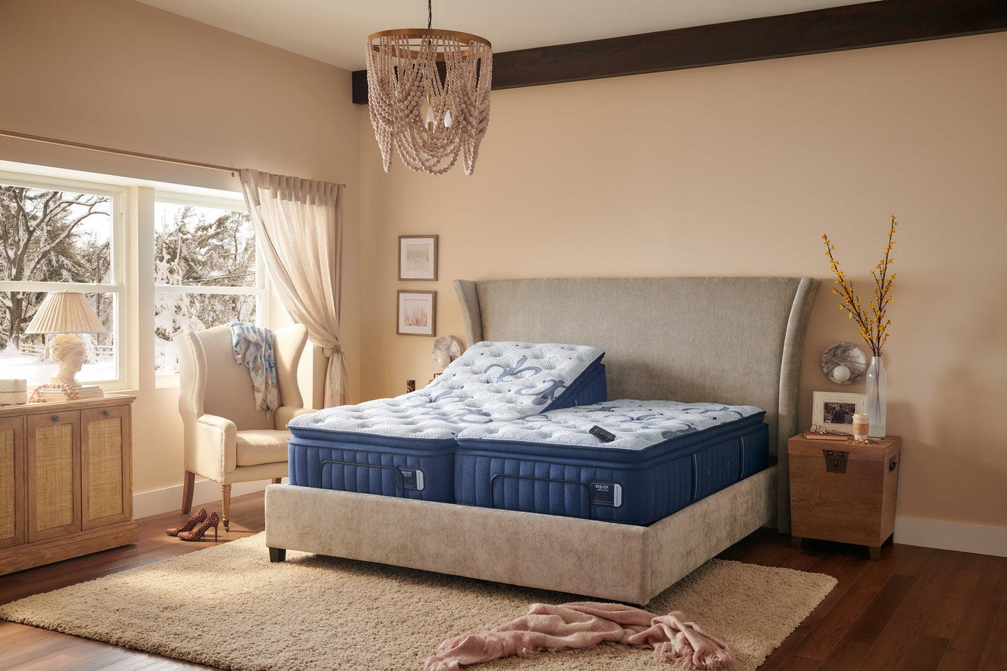 Stearns & Foster Estate® 15" Plush Euro Top Mattress