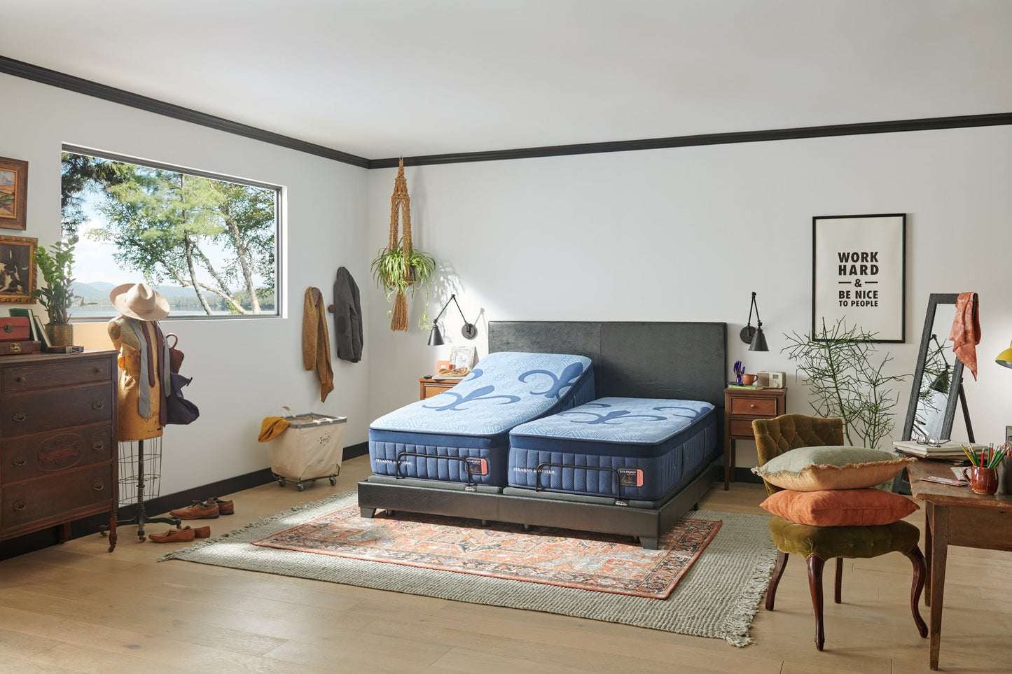 Stearns & Foster Lux Hybrid 14.5" Firm Mattress