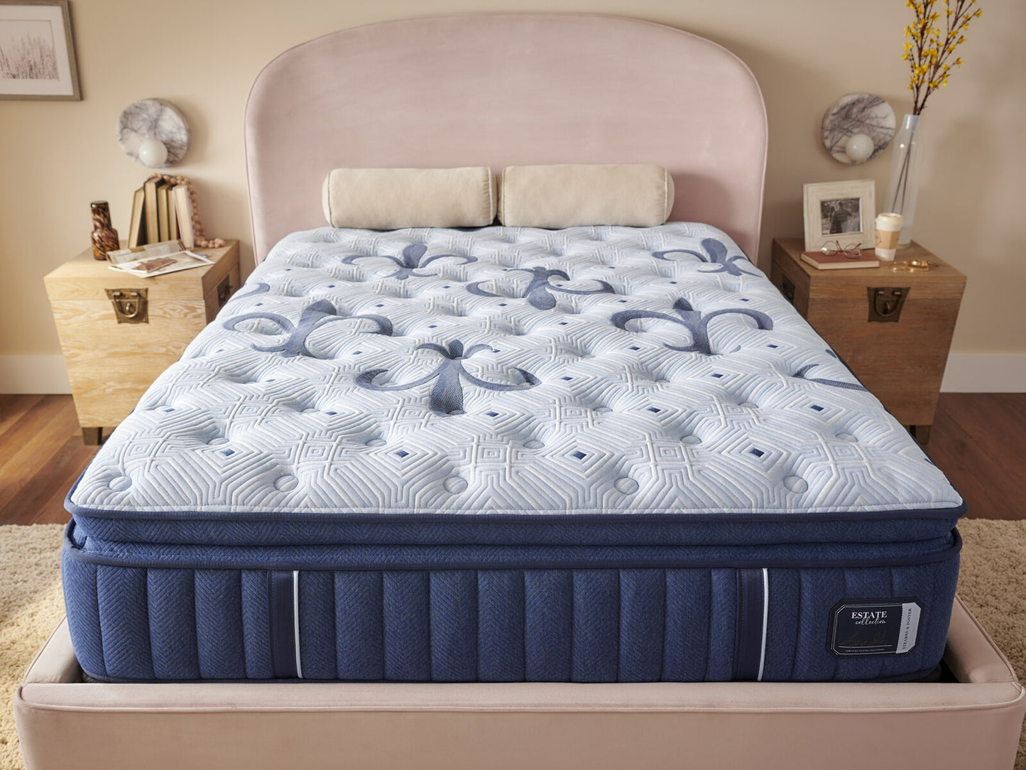 Stearns & Foster Estate® 15" Firm Euro Pillow Top Mattress