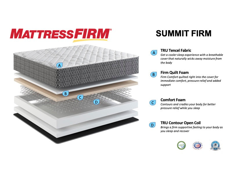 Mattress Firm Direct Summit Firm Mattress