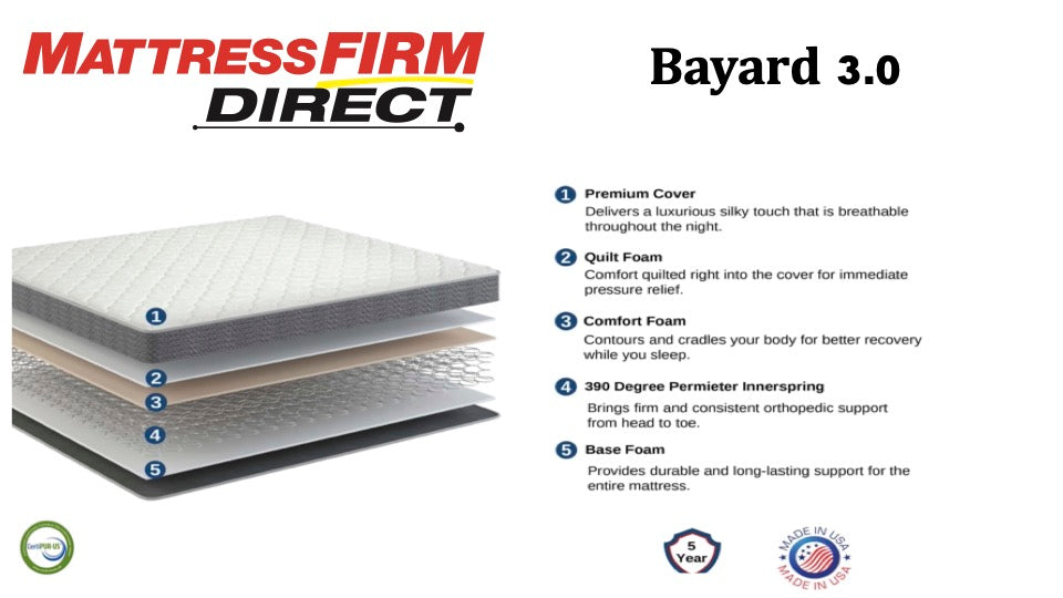 Mattress Firm Direct Bayard 3.0 Mattress