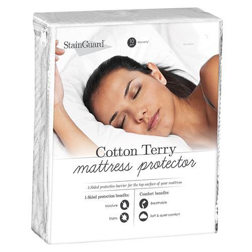 Fabrictech Cotton Terry Mattress Protector Packaging