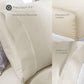 Fabrictech Microfiber Sheet Set Pillowcas, Corners and sizing