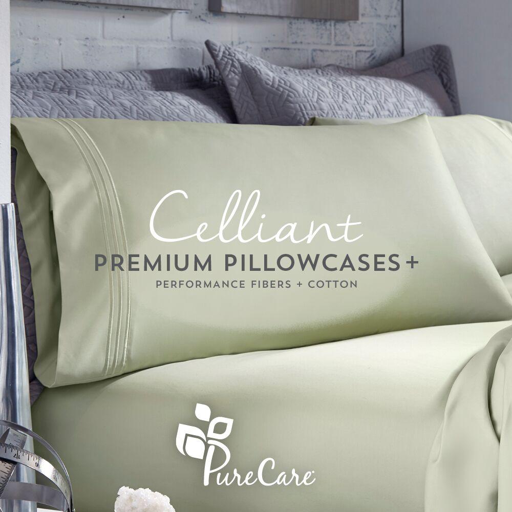 PureCare Celliant Pillowcase on Pillow Lifestyle
