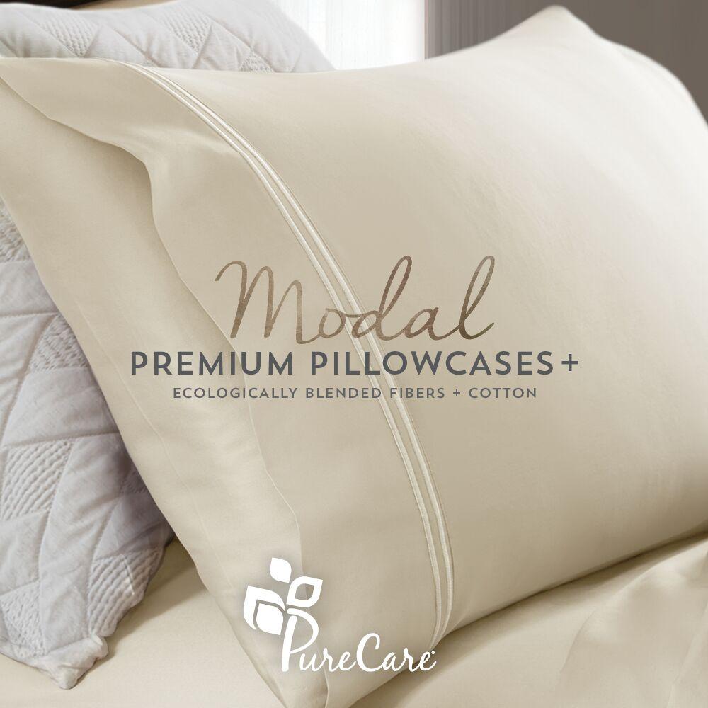 PureCare Modal Pillowcase on Pillow