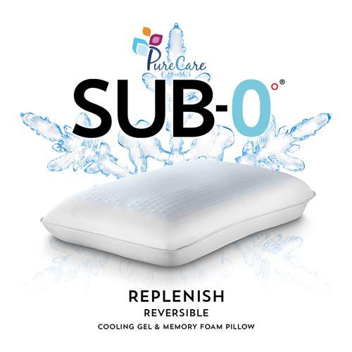 PureCare SUB-0° Replenish Reversible Pillow Details