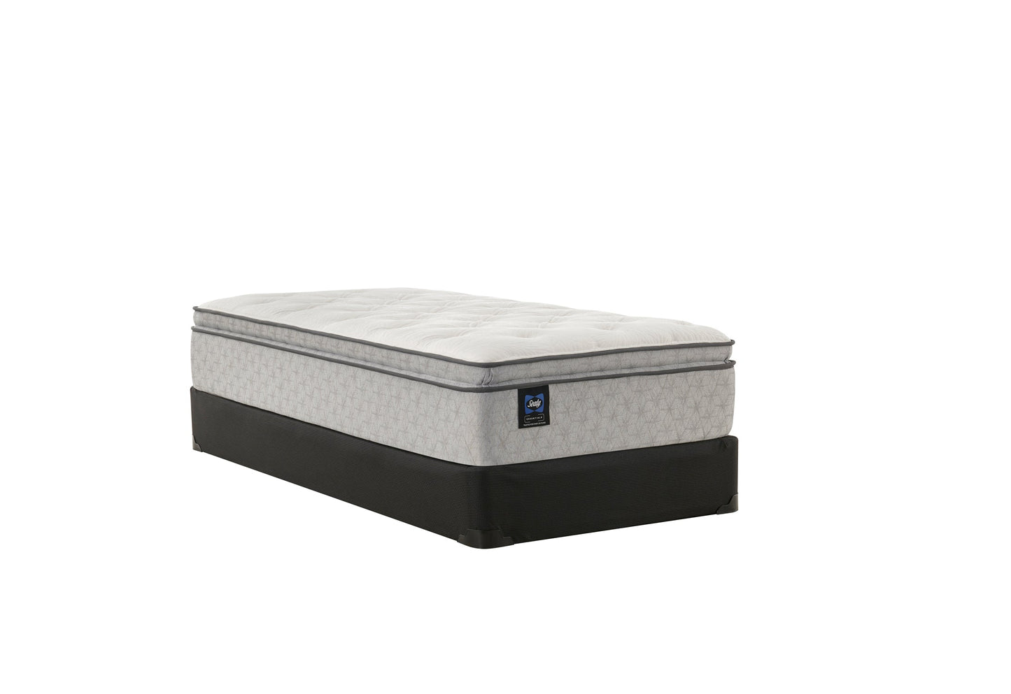 Sealy Essentials Winter Green 13" Plush Euro Pillow Top Mattress